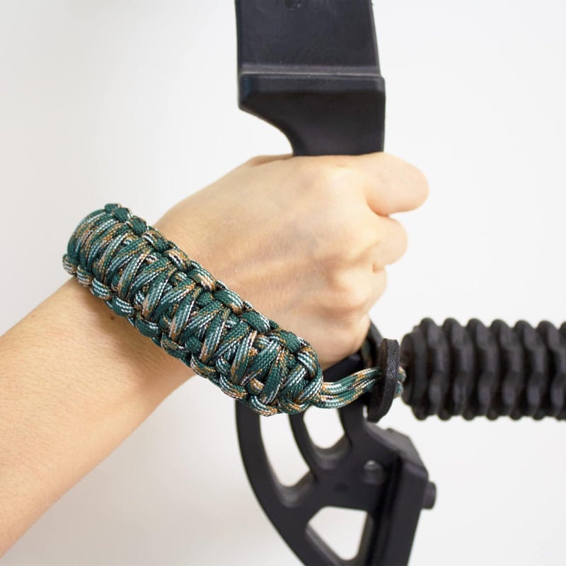 Orisell Bow Wrist Sling, 550 Paracord Strap Comfortable on Hand, Fit Compound Bow & Recurve - Image 5